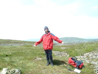 Mark on top of Fountains Fell