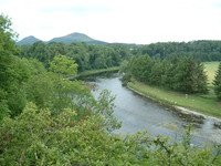 The River Tweed and the Eildon Hills