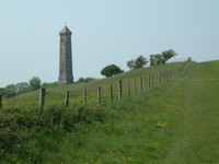 The Tyndale Monument on top of Nibley Knoll