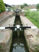 A lock in Stourport-on-Severn