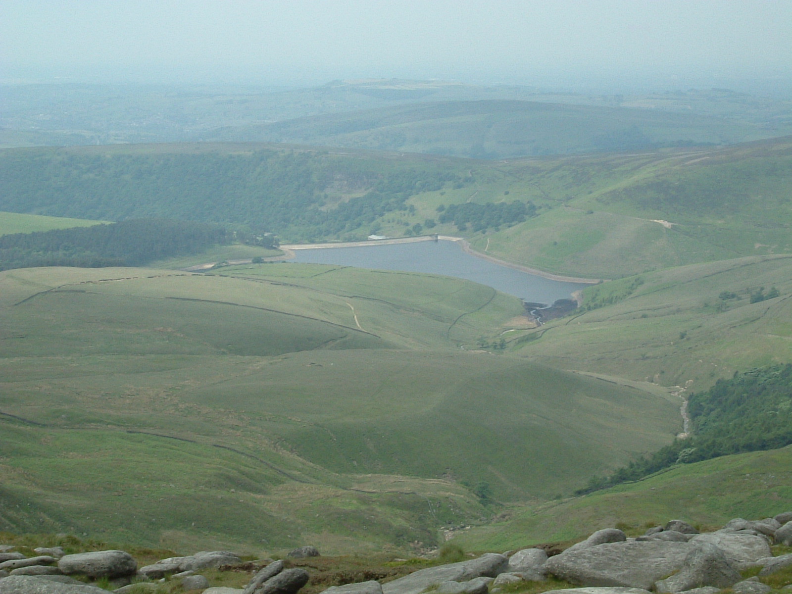 Kinder Reservoir from Kinder Scout