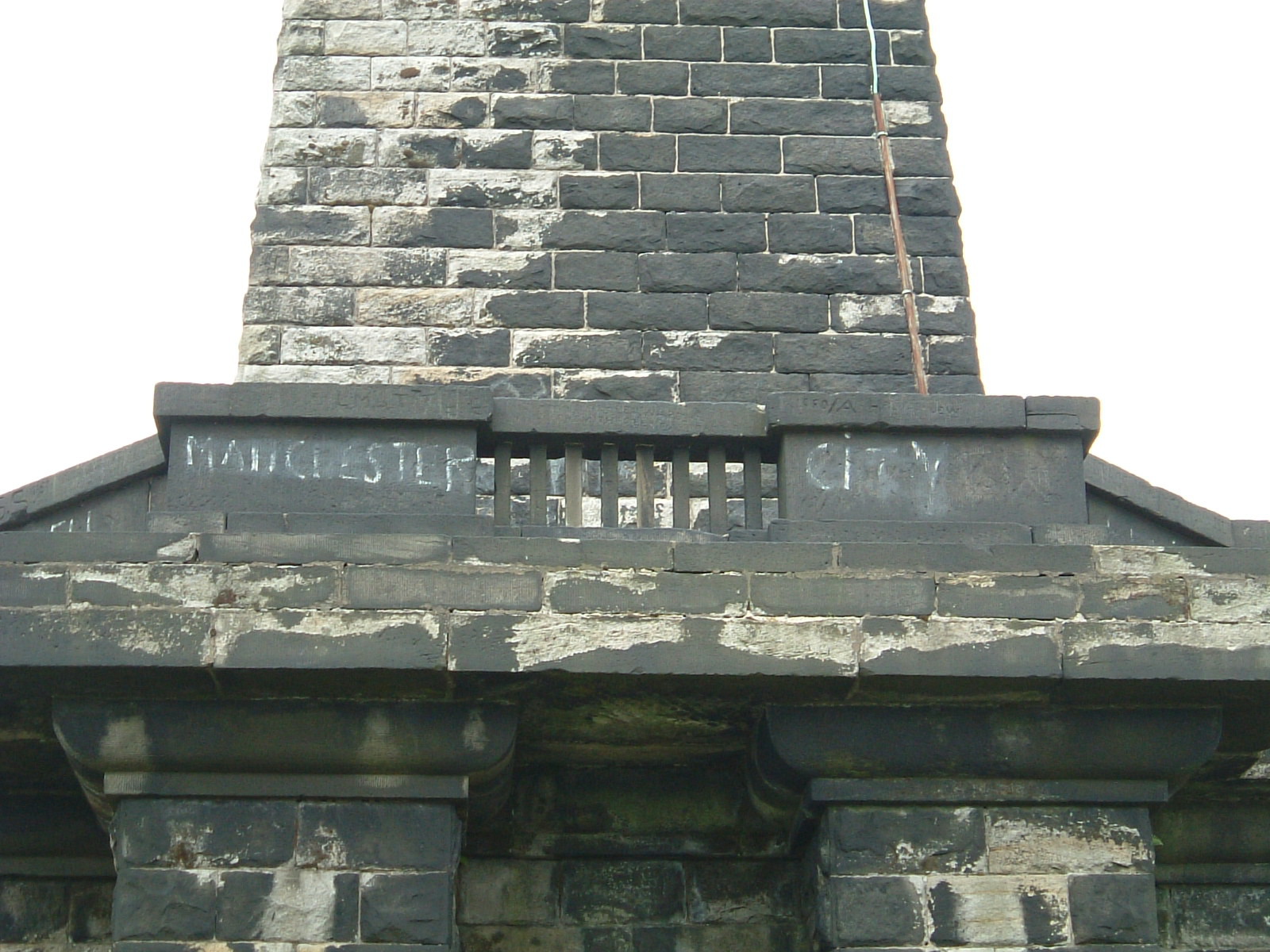 Graffiti on Stoodley Pike