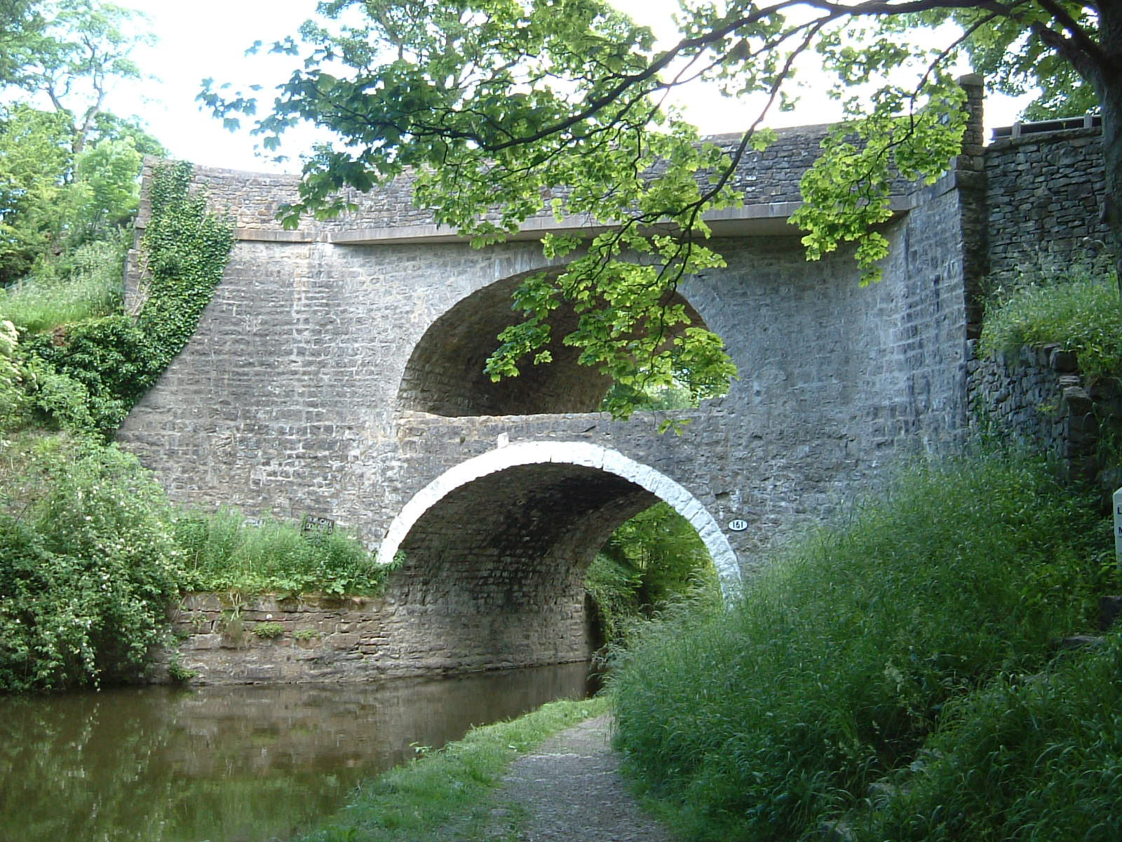 The double-decker bridge, East Marton