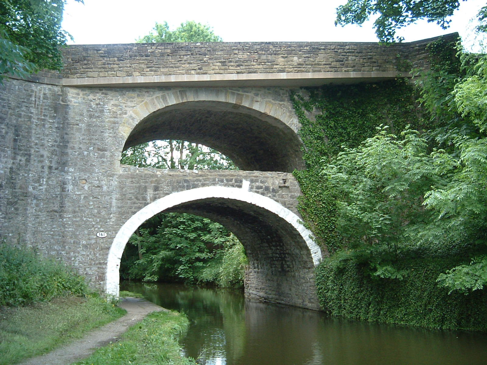 The double-decker bridge, East Marton