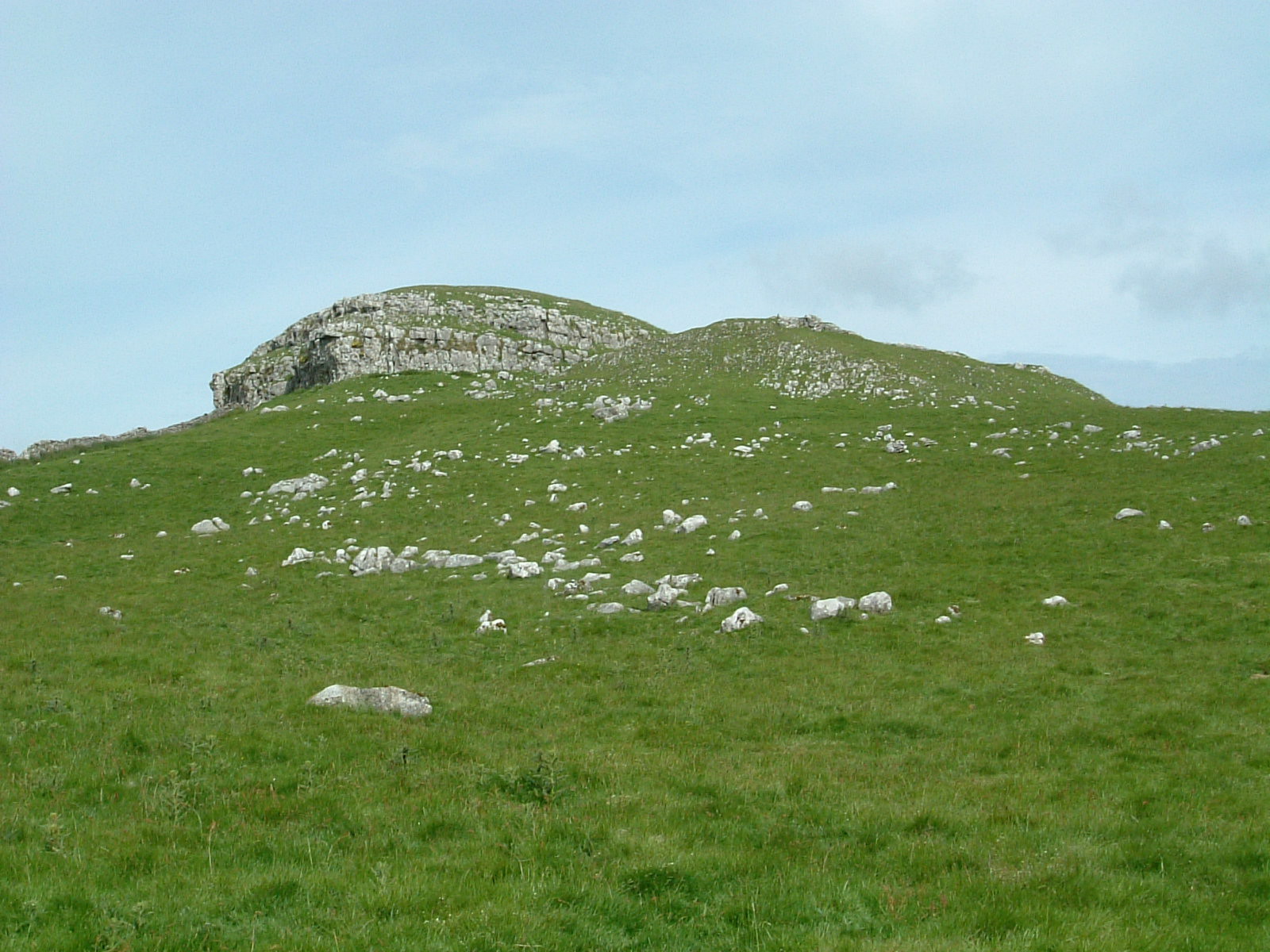 Scenery north of Malham Cove