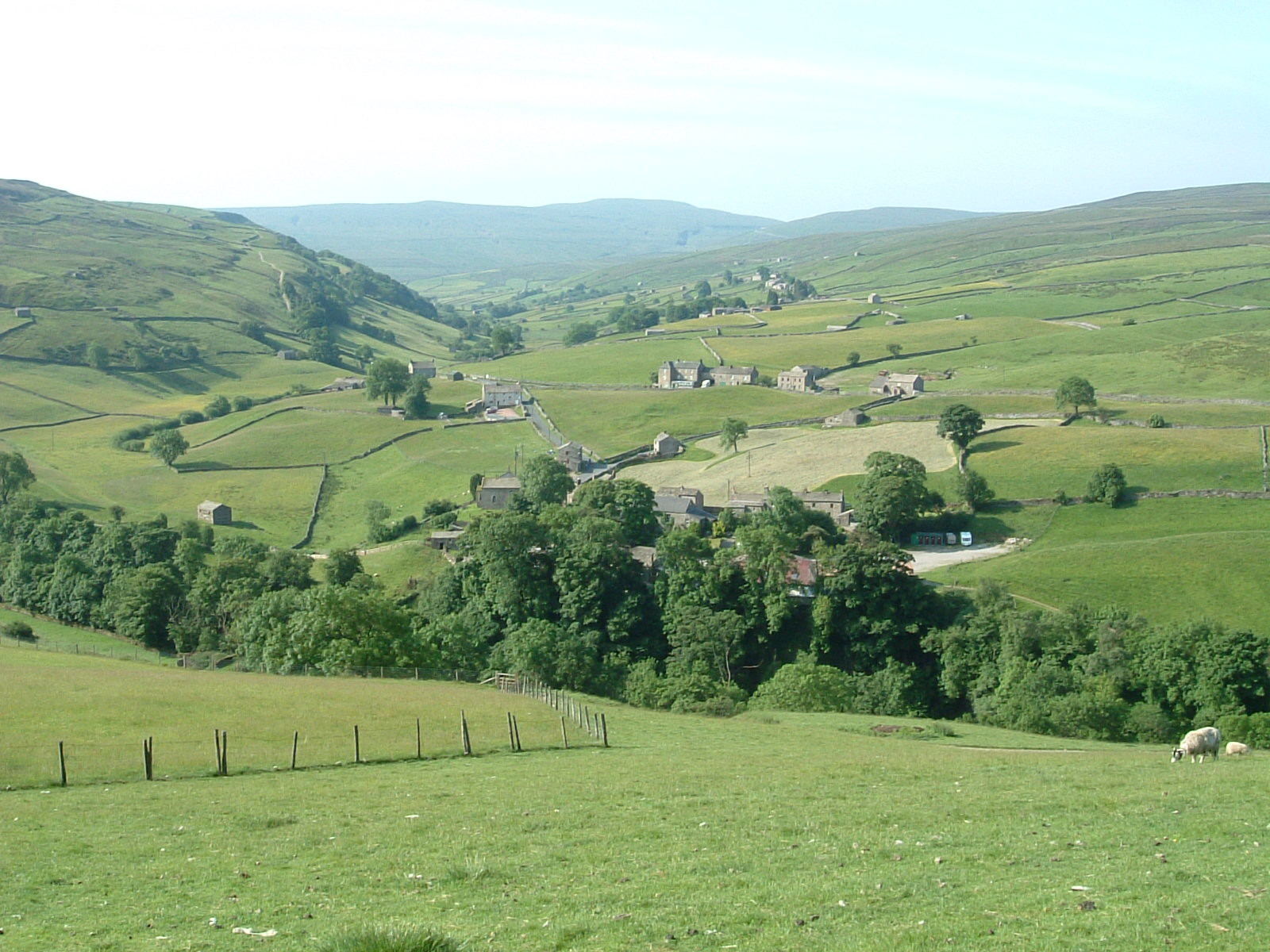 Looking back towards Keld