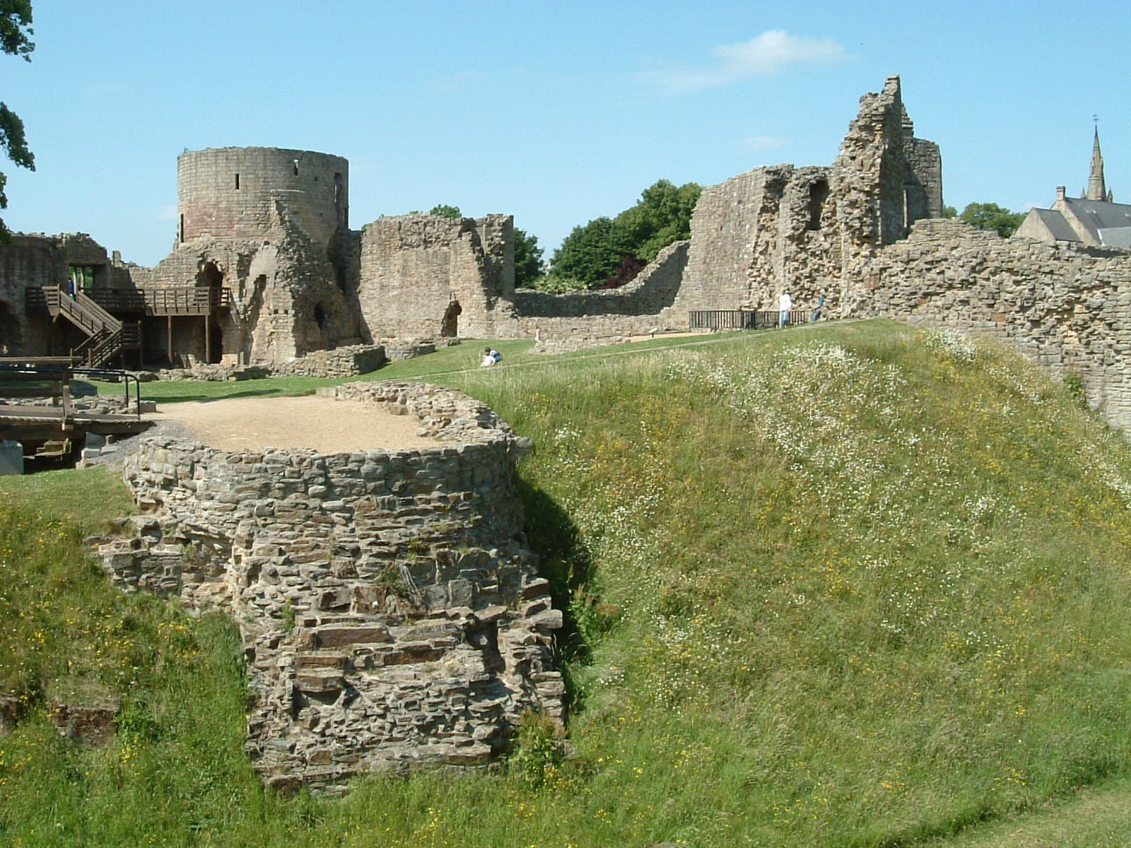 The Round Tower and bakehouse, Barnard Castle