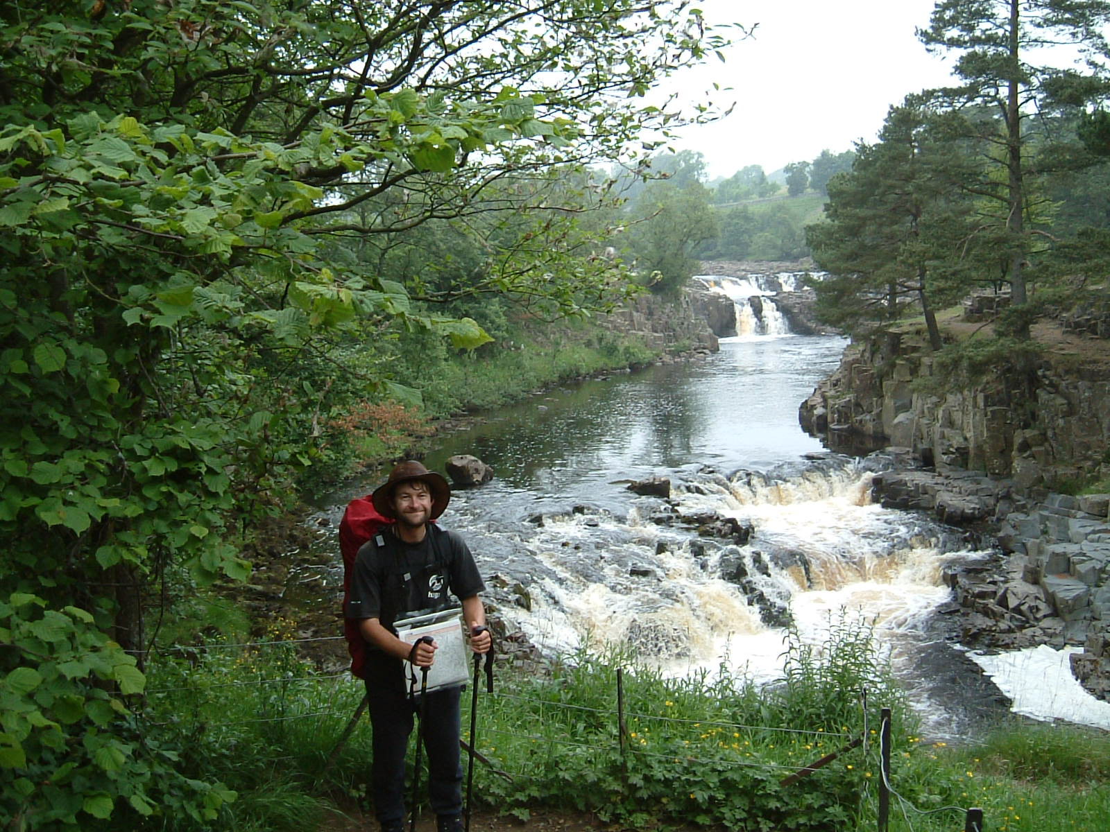 Mark posing in front of Low Force