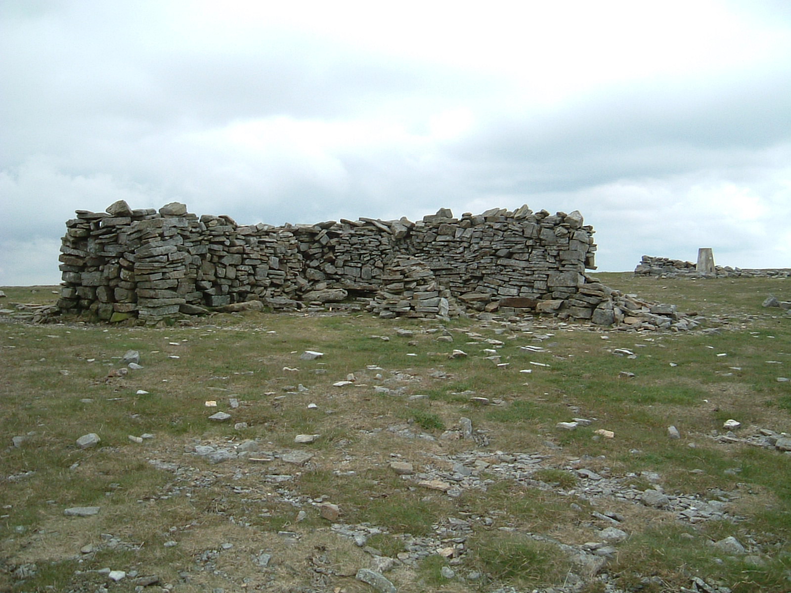 The shelter on Cross Fell