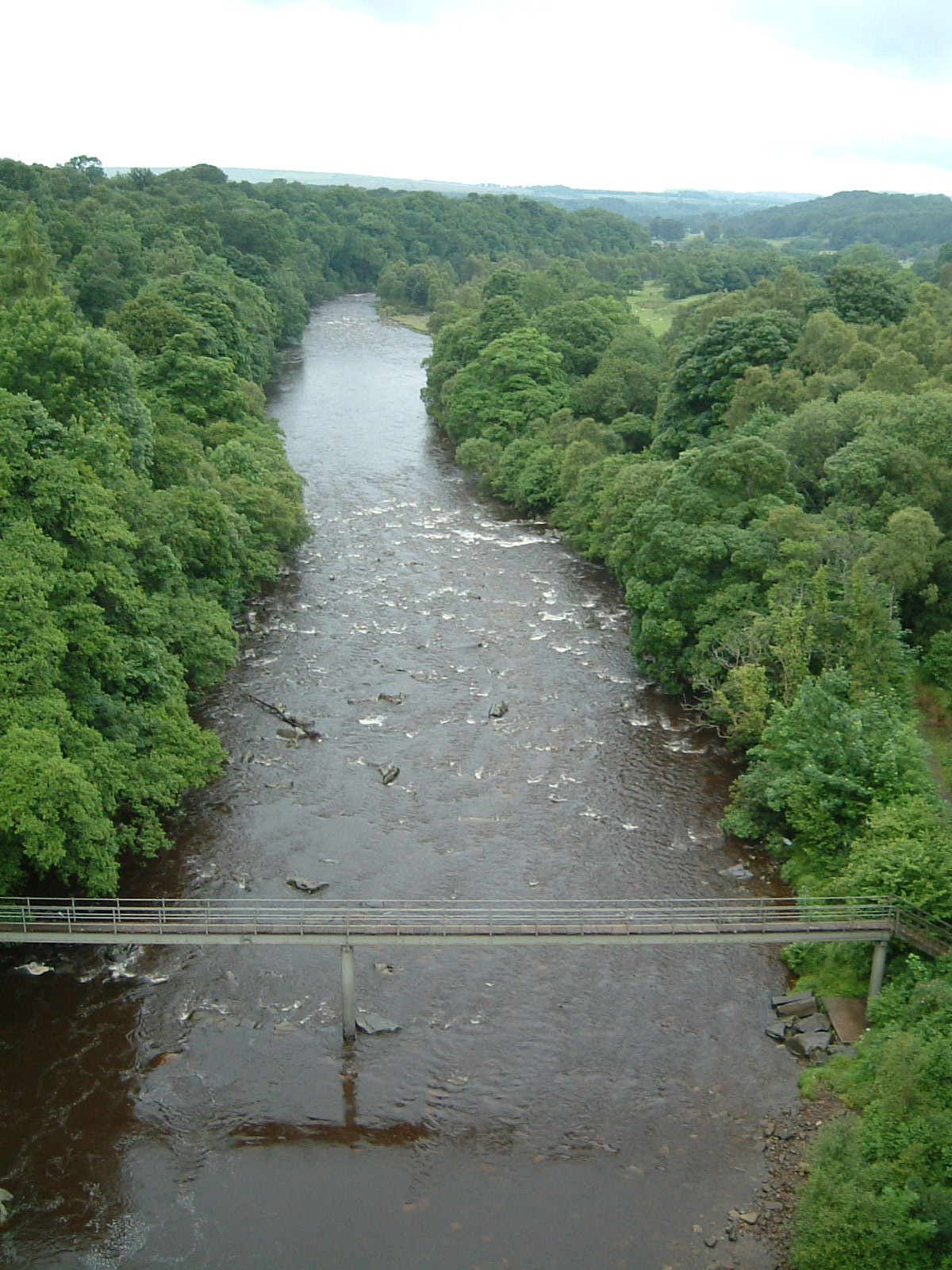 The South Tyne from Lambley Viaduct