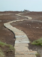 The pavement to Black Hill