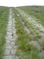 The Roman road on Blackstone Edge Moor
