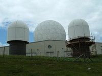 The radar station on Great Dun Fell