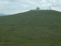 The radar station on Great Dun Fell