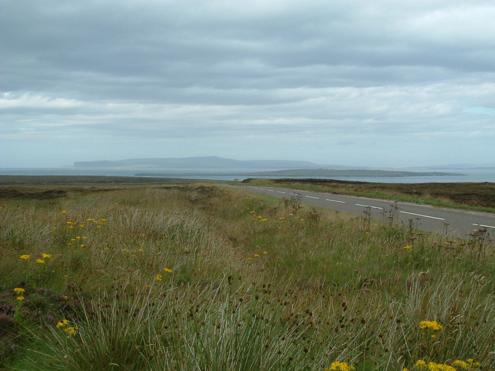 My first view of the Orkney Islands