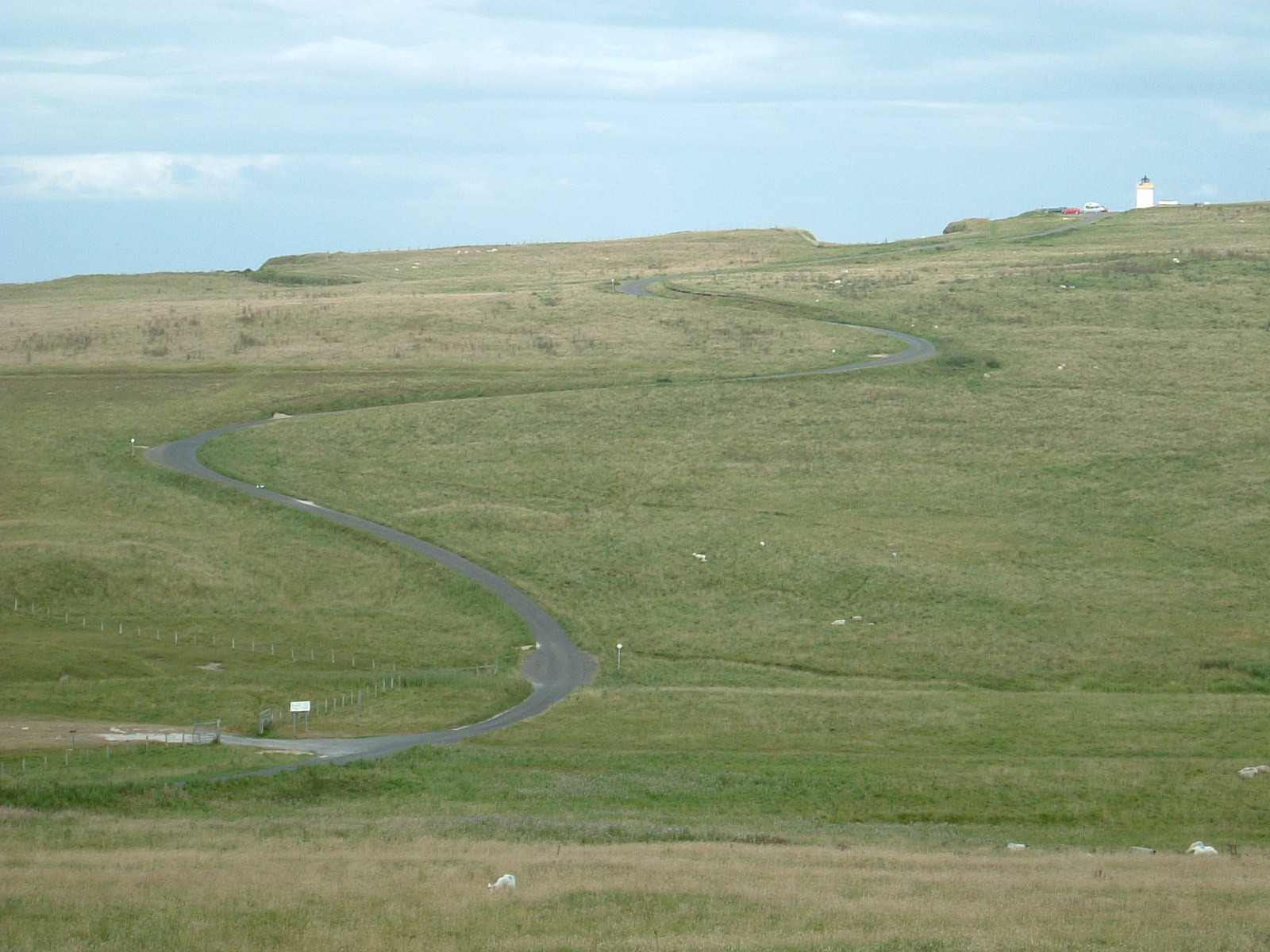 Approaching Duncansby Head