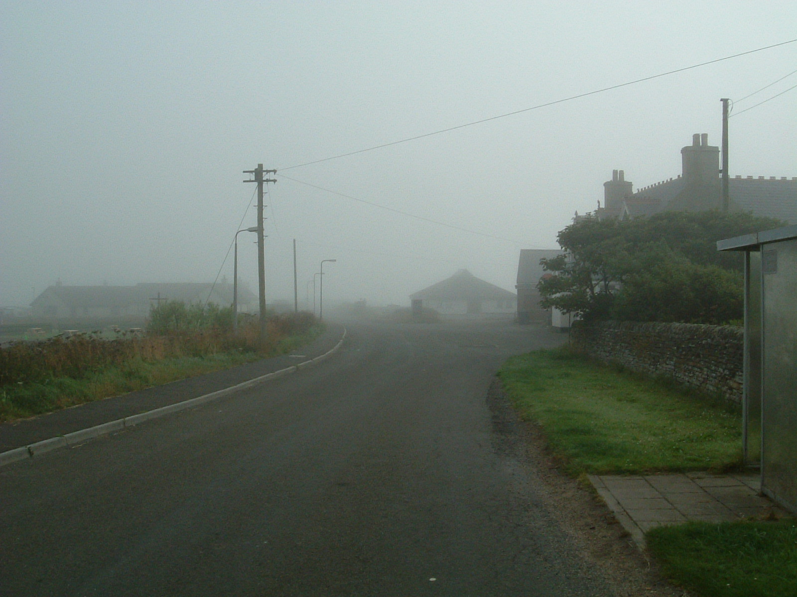 Sea mist in Canisbay