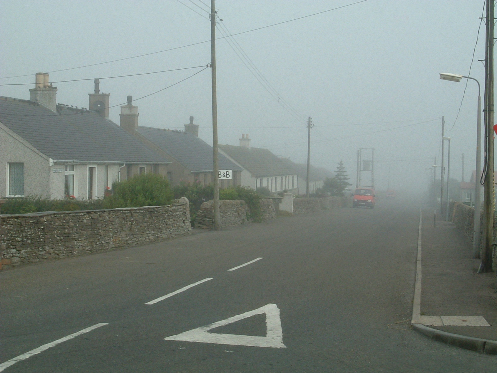 Sea mist in Canisbay