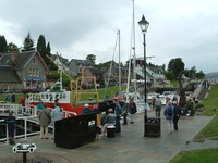 The locks at Fort Augustus