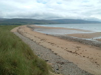 The beach north of Brora