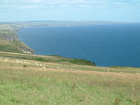 Looking northeast towards Dunbeath