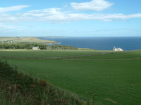 Approaching Dunbeath