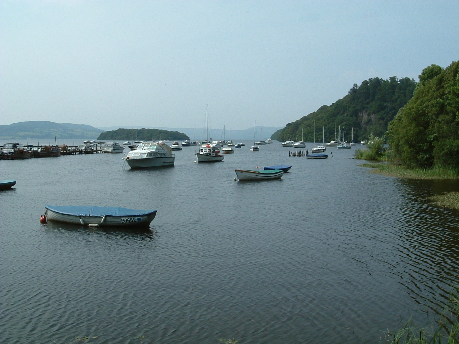 The harbour at Balmaha