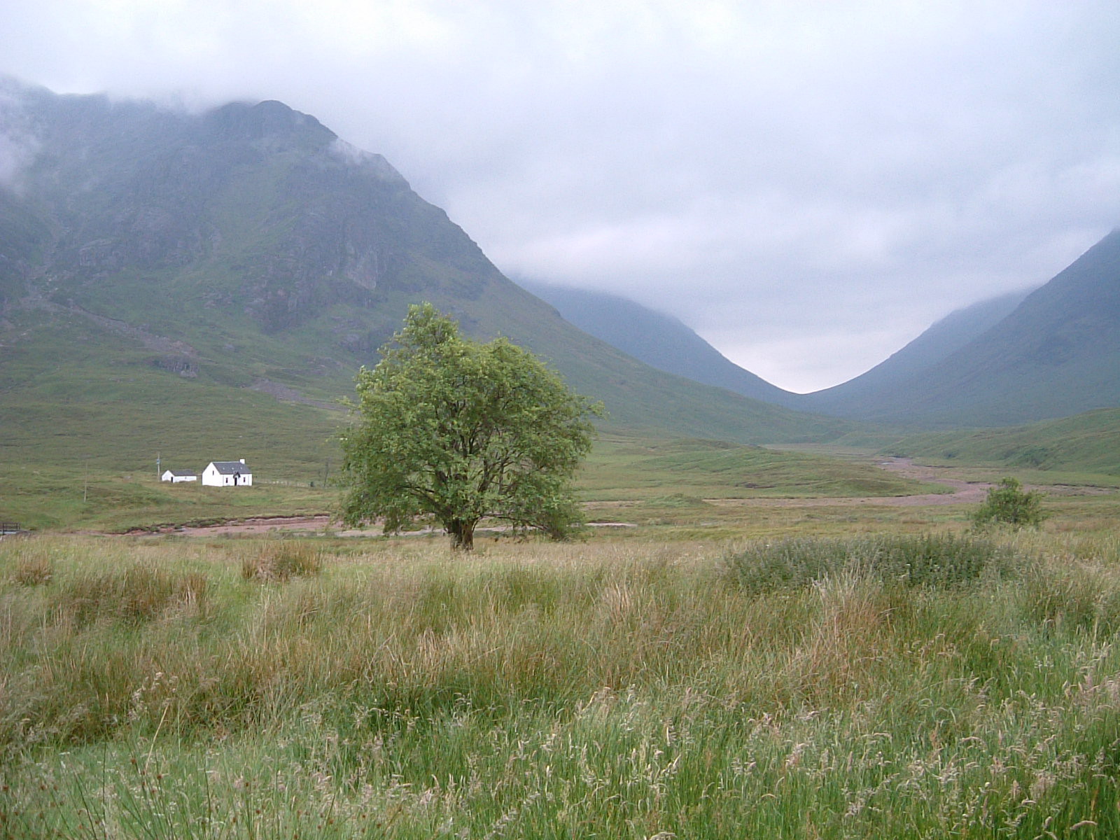 Buachaille Etive Mor and the view towards Glen Coe