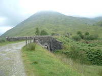 The old military road north of Tyndrum