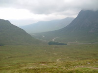 The view south from the Devil's Staircase