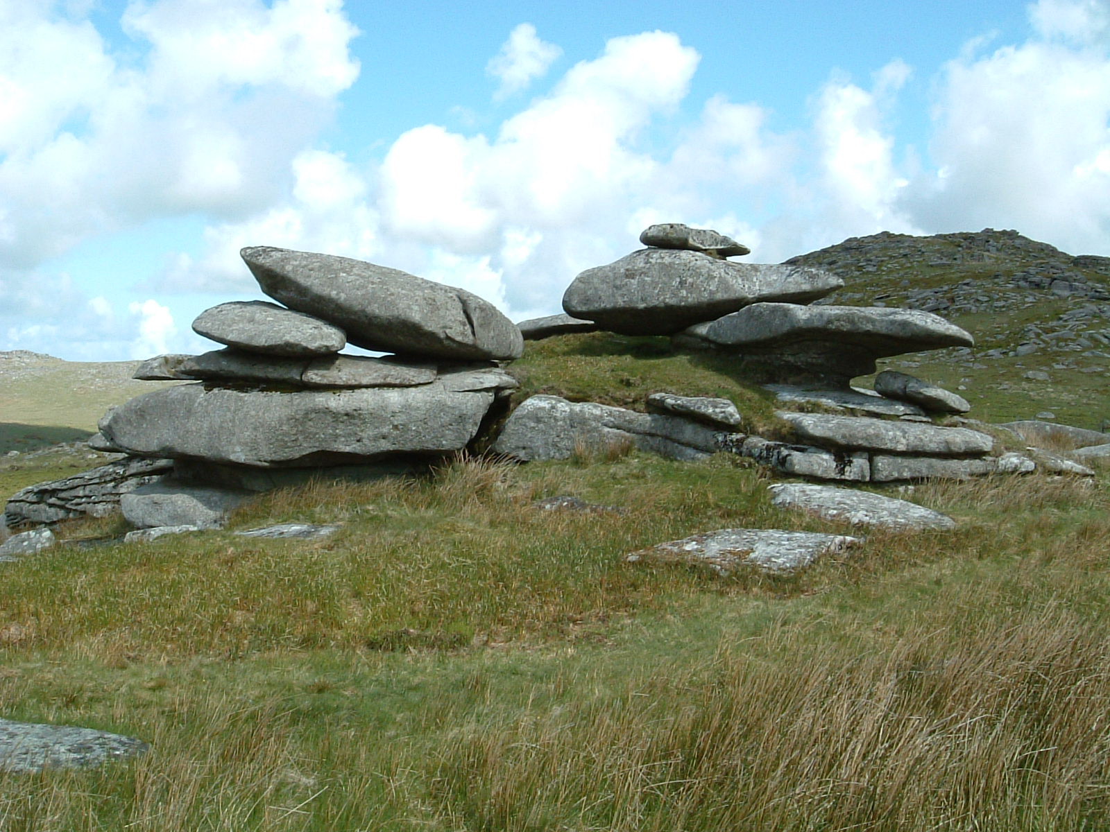 Rock stacks on Brown Willy