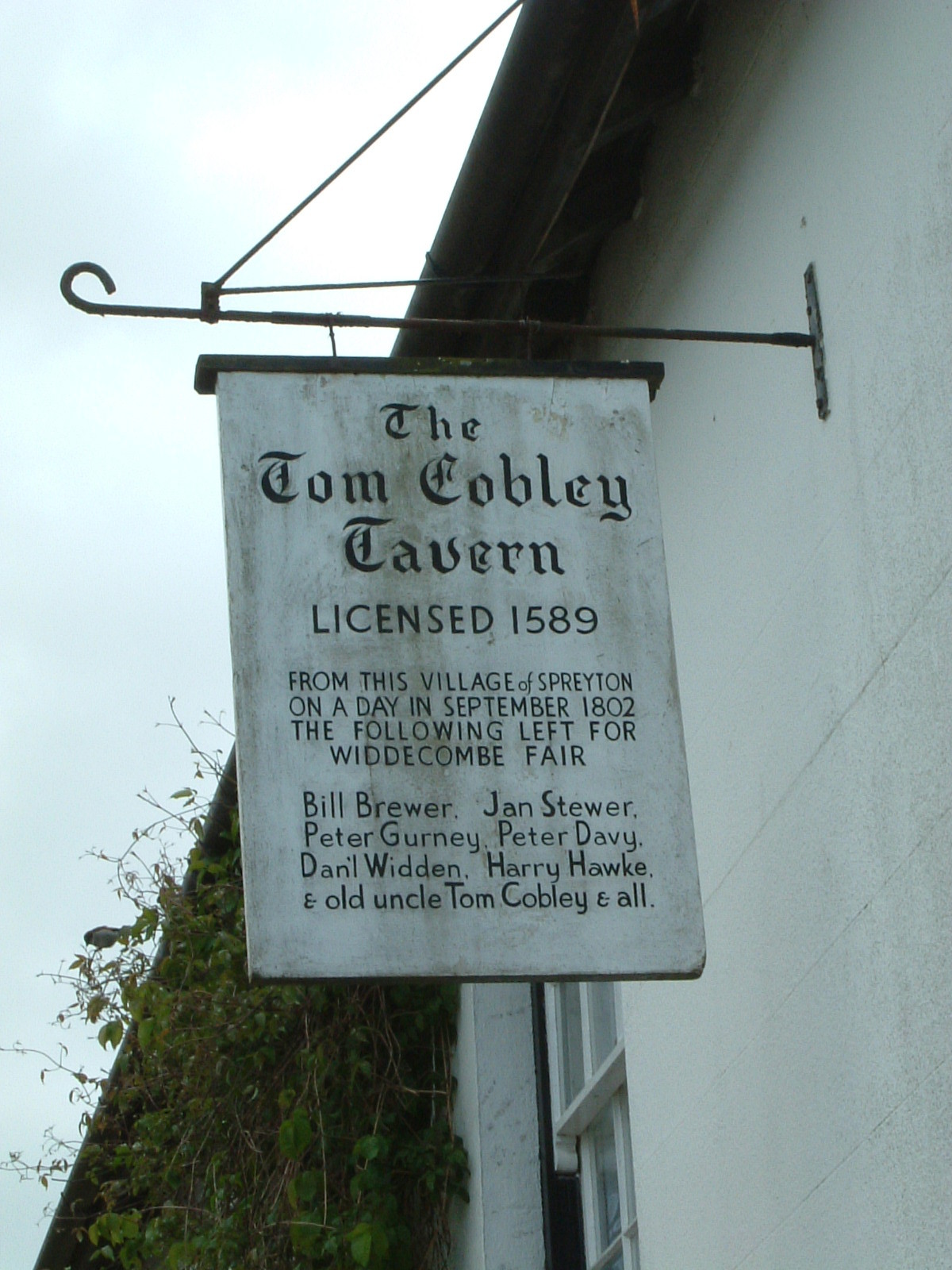 The Tom Cobley Tavern in Spreyton