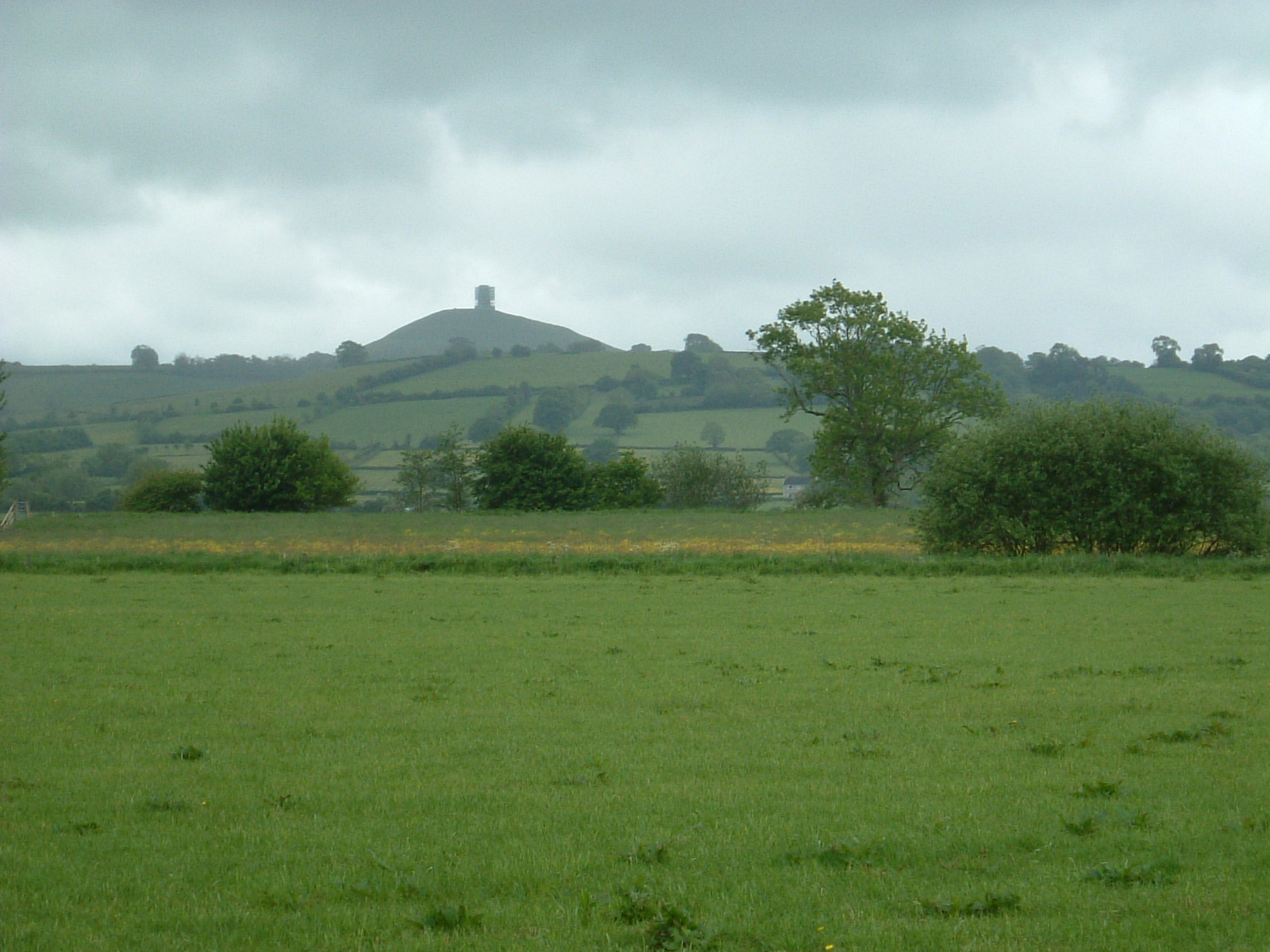 Glastonbury Tor from Long Drove