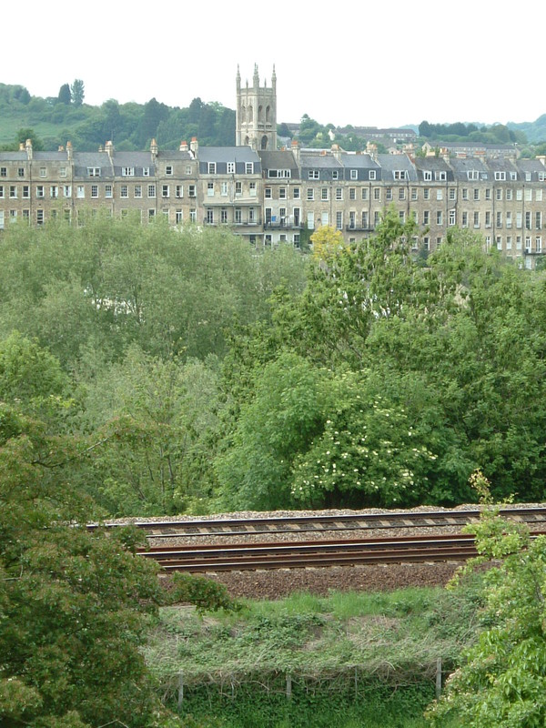 Bath from the Kennet and Avon Canal