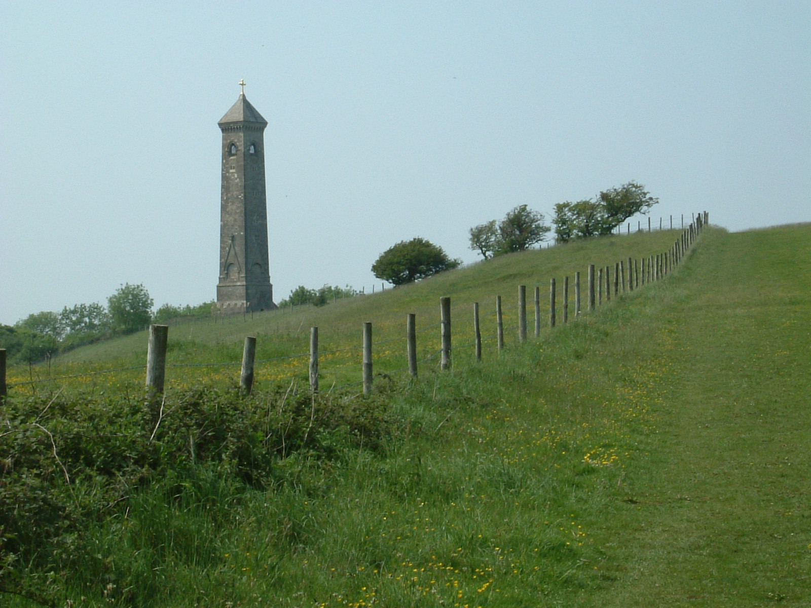 The Tyndale Monument on top of Nibley Knoll