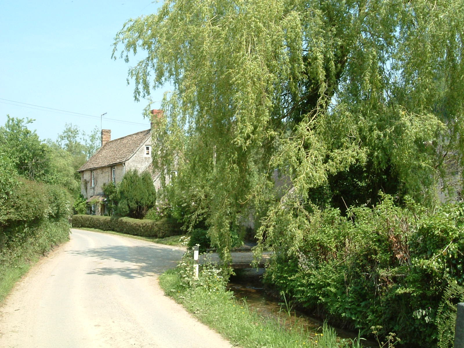 Houses in a Cotswold village