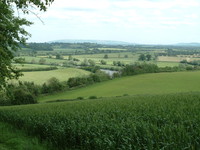 The River Severn from Wainlode Hill