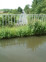 The aqueduct that passes over Watling Street