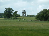 A lonely building in the grounds of Shugborough Hall