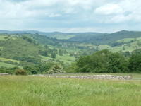 The view west just after Hartington