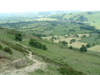 The Vale of Edale from Hollins Cross