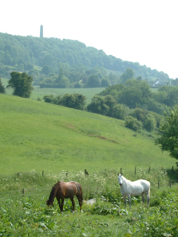 The Tyndale Monument on top of Nibley Knoll